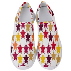 Abstract-flower Men s Slip On Sneakers by nateshop