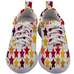 Abstract-flower Kids Athletic Shoes by nateshop