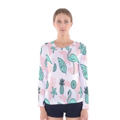 Art Geometric Women s Long Sleeve Tee