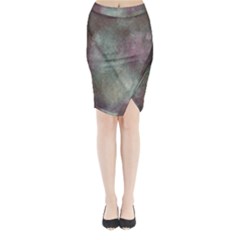 Background-abstrac Midi Wrap Pencil Skirt by nateshop