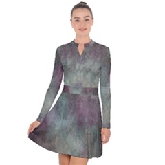 Background-abstrac Long Sleeve Panel Dress by nateshop