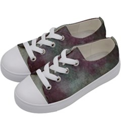 Background-abstrac Kids  Low Top Canvas Sneakers by nateshop