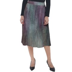 Background-abstrac Classic Velour Midi Skirt  by nateshop