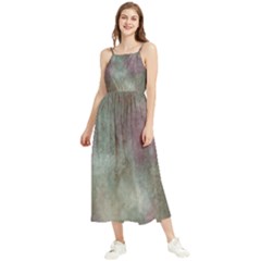 Background-abstrac Boho Sleeveless Summer Dress