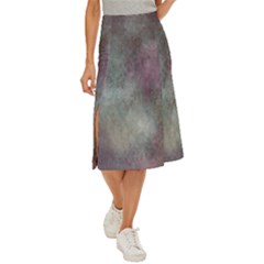 Background-abstrac Midi Panel Skirt by nateshop