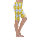 Background-box Yellow Cropped Leggings  View3