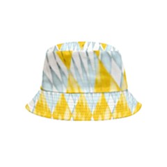 Background-box Yellow Bucket Hat (kids) by nateshop