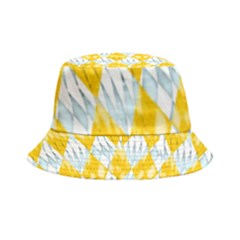 Background-box Yellow Inside Out Bucket Hat by nateshop