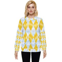 Background-box Yellow Hidden Pocket Sweatshirt by nateshop