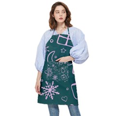 Background-cute Christmas Pocket Apron