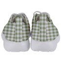 Green Tea White Small Plaids Kids  Lightweight Sports Shoes View4