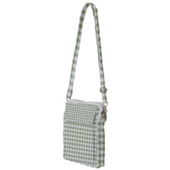 Green Tea White Small Plaids Multi Function Travel Bag by ConteMonfrey