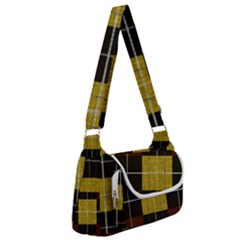 Modern Black Red Golden Plaids Multipack Bag by ConteMonfrey