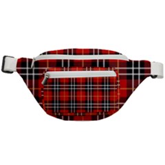 Black, White And Red Classic Plaids Fanny Pack by ConteMonfrey