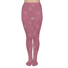 Background-flower Pattern Tights