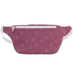 Background-flower Pattern Waist Bag  by nateshop