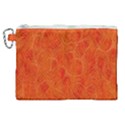 Background-flower Canvas Cosmetic Bag (XL) View1