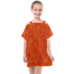 Background-flower Kids  One Piece Chiffon Dress by nateshop