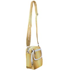 Background-gold Shoulder Strap Belt Bag by nateshop