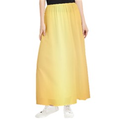 Background-gold Maxi Chiffon Skirt by nateshop