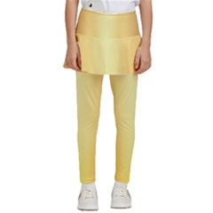 Background-gold Kids  Skirted Pants by nateshop