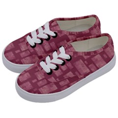 Background-pattern Flower Kids  Classic Low Top Sneakers by nateshop