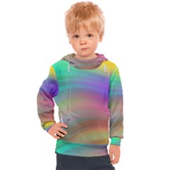 Background-rainbow Kids  Hooded Pullover by nateshop