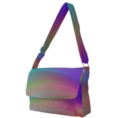 Background-rainbow Full Print Messenger Bag (s) by nateshop