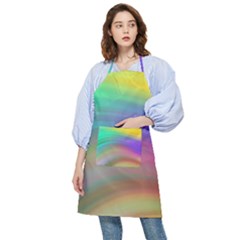 Background-rainbow Pocket Apron by nateshop