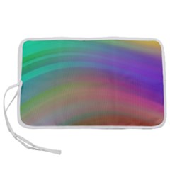 Background-rainbow Pen Storage Case (l)