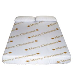 Cute Christmas Fitted Sheet (king Size) by nateshop