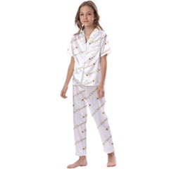 Cute Christmas Kids  Satin Short Sleeve Pajamas Set by nateshop