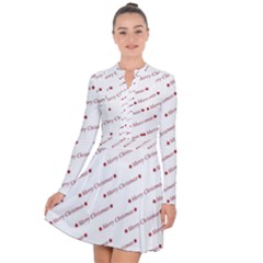 Christmas Cute Long Sleeve Panel Dress