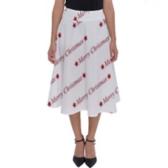 Christmas Cute Perfect Length Midi Skirt by nateshop