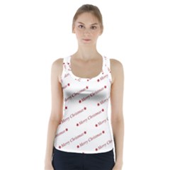 Christmas Cute Racer Back Sports Top by nateshop