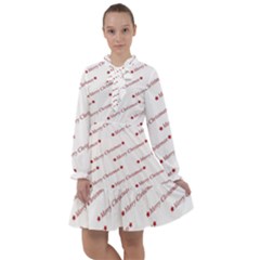 Christmas Cute All Frills Chiffon Dress by nateshop