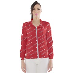 Cute Christmas Red Women s Windbreaker by nateshop