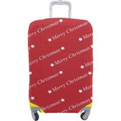 Cute Christmas Red Luggage Cover (large) by nateshop