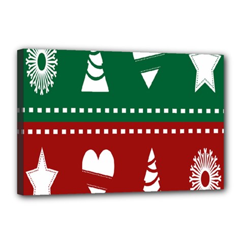 Christmas-04 Canvas 18  X 12  (stretched) by nateshop