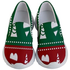 Christmas-04 Kids Lightweight Slip Ons by nateshop