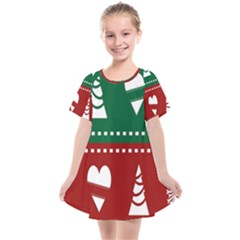 Christmas-04 Kids  Smock Dress by nateshop