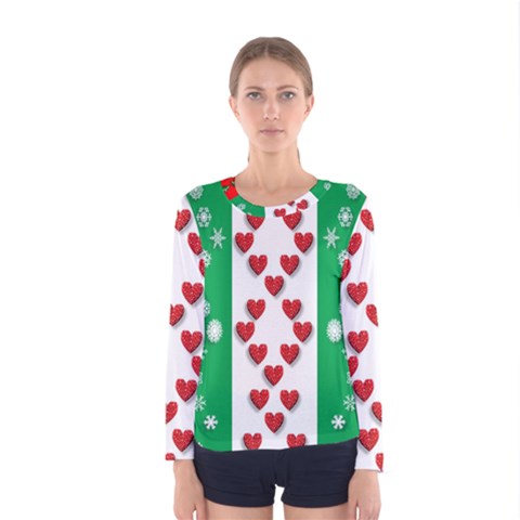 Christmas-05 Women s Long Sleeve Tee by nateshop