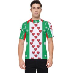 Christmas-05 Men s Short Sleeve Rash Guard by nateshop