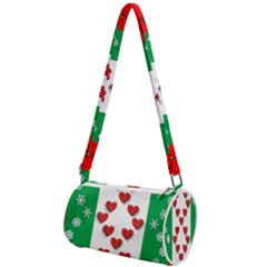 Christmas-05 Mini Cylinder Bag by nateshop