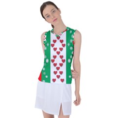 Christmas-05 Women s Sleeveless Sports Top by nateshop