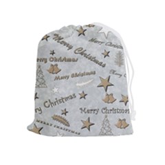 Christmas Drawstring Pouch (xl) by nateshop