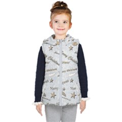 Christmas Kids  Hooded Puffer Vest