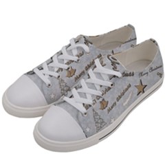 Christmas Women s Low Top Canvas Sneakers by nateshop