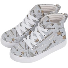 Christmas Kids  Hi-Top Skate Sneakers