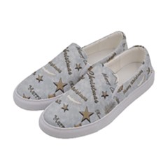 Christmas Women s Canvas Slip Ons by nateshop